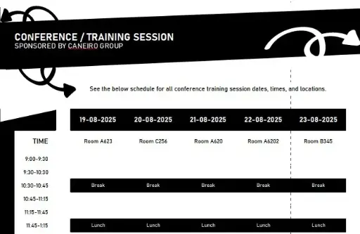 Event/Vacation Schedule