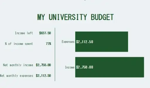 University/College Budget